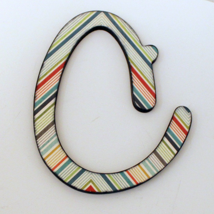 Custom Names Words Decoupaged Wood Letters on Luulla